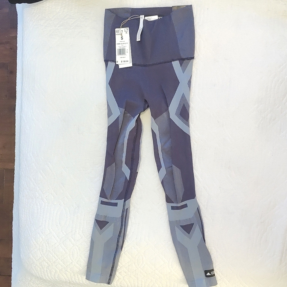 Adidas Formation Slate blue/grey sculpt tights-BNWT